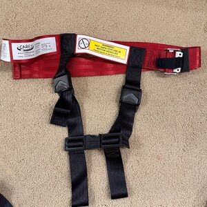 CARES Red and Black Child Aviation Restraint
